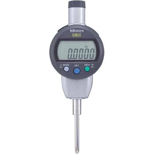 Mitutoyo - Electronic Drop Indicators Minimum Measurement (Decimal Inch): 0.0000 Minimum Measurement (Inch): 0.0000 - Benchmark Tooling