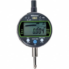 Mitutoyo - Electronic Drop Indicators Minimum Measurement (mm): 0.00 Maximum Measurement (mm): 12.7 - Benchmark Tooling