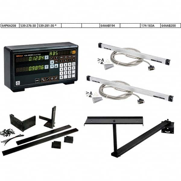 Mitutoyo - Electronic Linear Scales Display Type: LED Output Type: Digital - Benchmark Tooling