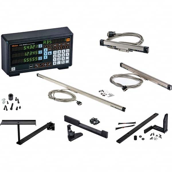 Mitutoyo - Electronic Linear Scales Display Type: LED Output Type: Digital - Benchmark Tooling