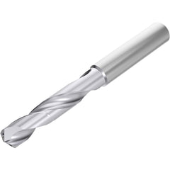 Seco - Screw Machine Length Drill Bits Drill Bit Size (Decimal Inch): 0.6100 Drill Bit Size (mm): 15.50 - Benchmark Tooling