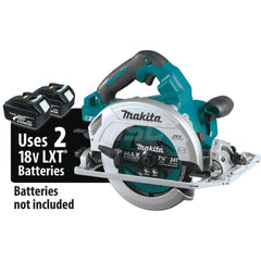 7-1/4″ 36V Cordless Circular Saw 6,000 RPM, 5/8″ Arbor, 2-3/8″ Depth at 90°, 1-11/16″ Depth at 45°, Right Blade, Lithium-Ion Battery Not Included