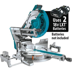 Miter Saws; Bevel: Double; Sliding: Yes; Blade Diameter Compatibility (Inch): 12; Amperage: 5.0000; Amperage: 5.0000; Maximum Bevel Angle: 48 (Left); 48 (Right); Voltage: 18.00; Positive Stops (Degrees): 0, 15, 22.5, 31.6, 45, 60 (Left); 0, 15, 22.5, 31.6