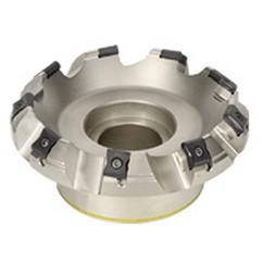 45° Arbor Mnt Face Mill - F45NLD4.00-08-1.50RN15; 4"Dia - Benchmark Tooling