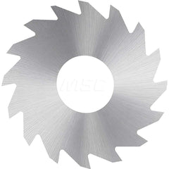 Slitting & Slotting Saw: 1-1/2″ Dia, 1/16″ Thick, 1/2″ Arbor Hole, 16 Teeth, Solid Carbide Bright/Uncoated