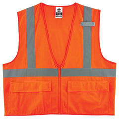 8225Z L/ XL Orange Standard Solid Vest Type R Class 2 - Benchmark Tooling