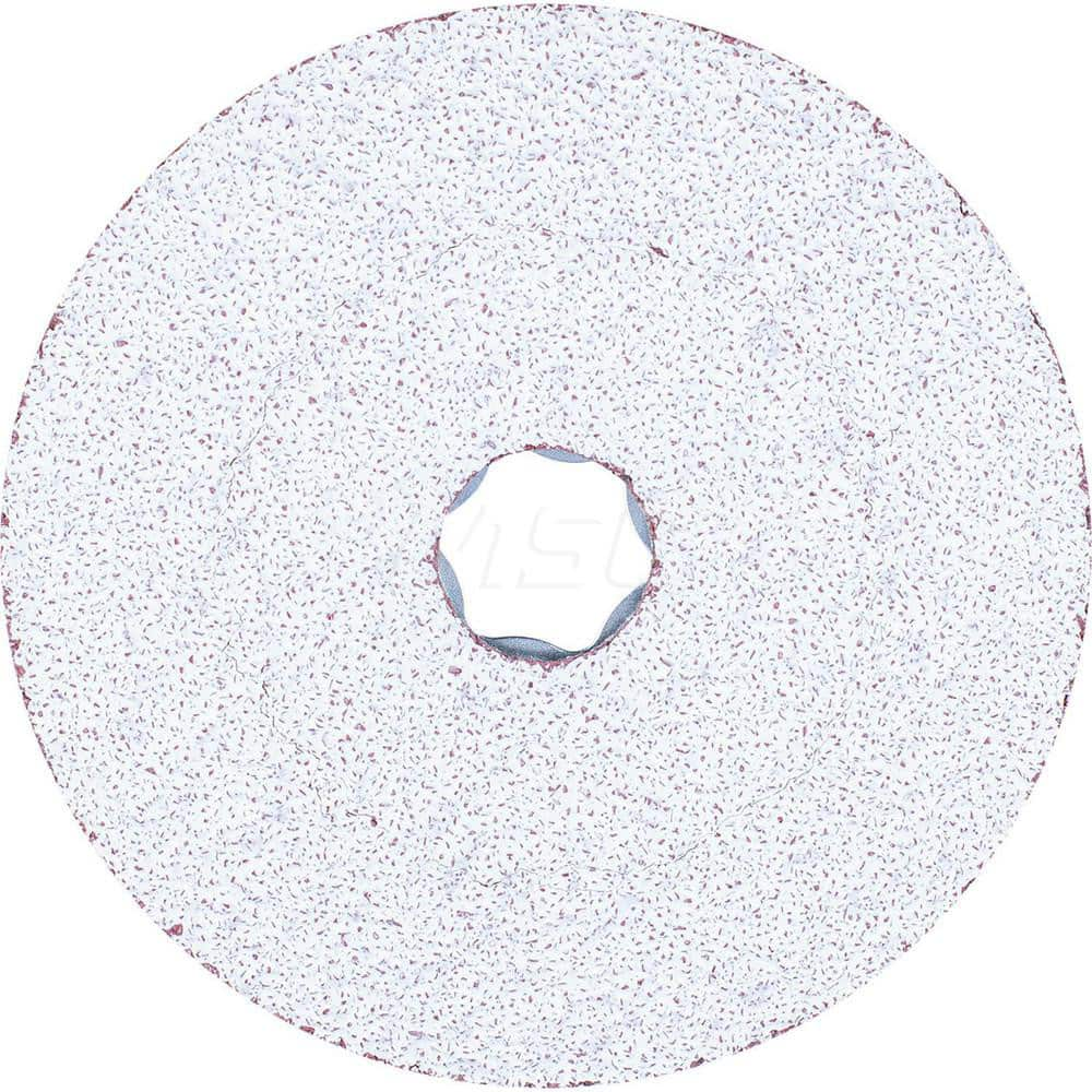 Fiber Disc: 4-1/2″ Disc Dia, 36 Grit, Ceramic Oxide