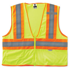 8230Z Glowear Two Tone Vest Lime L/Xl - Benchmark Tooling