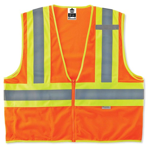 8230Z Glowear Two Tone Vest Orange L/Xl - Benchmark Tooling