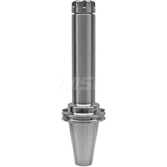 Collet Chuck: ER Collet, CAT Taper Shank 10″ Projection, 0.0001″ TIR, Balanced to 25,000 RPM, Through Coolant
