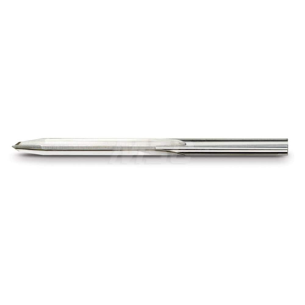 Combination Drill & Reamers; Reamer Size (mm): #20; 0.1610; Reamer Size (Decimal Inch): 0.1610; Reamer Material: Solid Carbide; Reamer Finish/Coating: Uncoated; Flute Length (Inch): 1-1/2; Shank Type: Straight; Overall Length (Inch): 4; Spiral Direction: