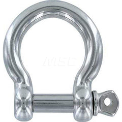 Shackle: Screw Pin Stainless Steel, 5/16″ Pin Dia