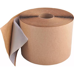 Ames - Waterproof Tape; Material Type: Synthetic Rubber Blend ; Width (Inch): 4 ; Length (yd): 16.67 ; Color: Gray ; Standards: Topcoat required if exposed to UV light - Exact Industrial Supply