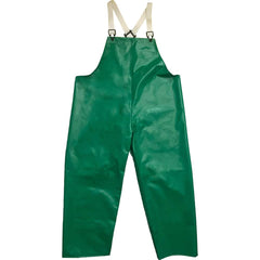 Louisiana Professional Wear - Rain & Chemical Wear; Garment Style: Bib Overall; Suspenders ; Garment Type: Chemical Resistant; Flame Resistant; Waterproof; Rain ; Material: PVC/Polyester/Polyurethane ; Size: 3X-Large ; Color: Kelly Green ; Certification - Exact Industrial Supply