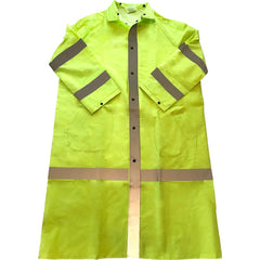 Louisiana Professional Wear - Rain & Chemical Wear; Garment Style: Coat ; Garment Type: High Visibility; Rain; Waterproof ; Material: .35mm PVC/Polyester ; Size: 2X-Large ; Color: Fluorescent Green ; Certification Type: NonHazardous Protection - Exact Industrial Supply