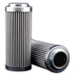 Replacement/Interchange Hydraulic Filter Element: Microglass, 10  µ Microglass