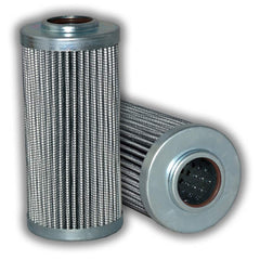 Replacement/Interchange Hydraulic Filter Element: Microglass, 10  µ Microglass, Parker R985H0412H