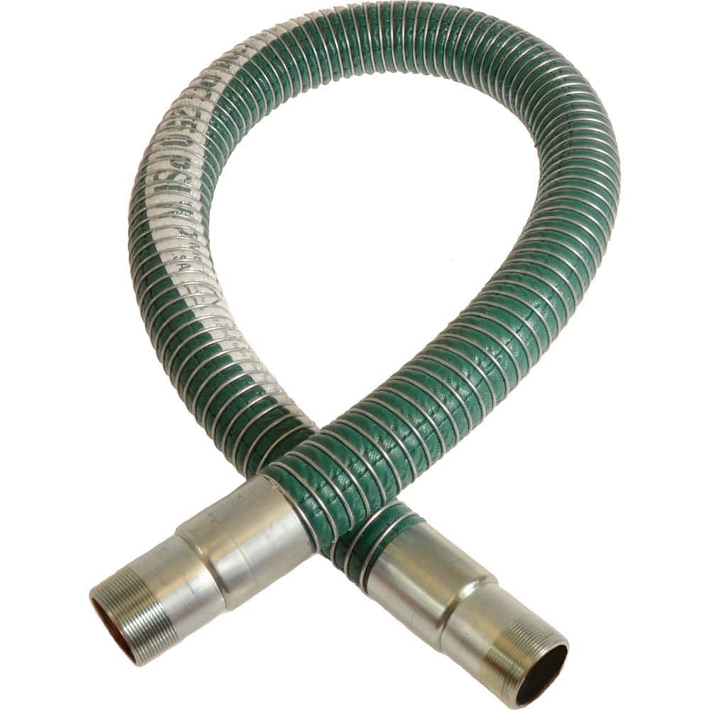 Novaflex - Chemical & Petroleum Hose; Inside Diameter (Inch): 1 ; Outside Diameter (Decimal Inch): 1.5000 ; Overall Length: 15 (Feet); Type: Chemical Handling Hose ; Connection Type: MNPT ; Minimum Temperature (F): -40.000 - Exact Industrial Supply