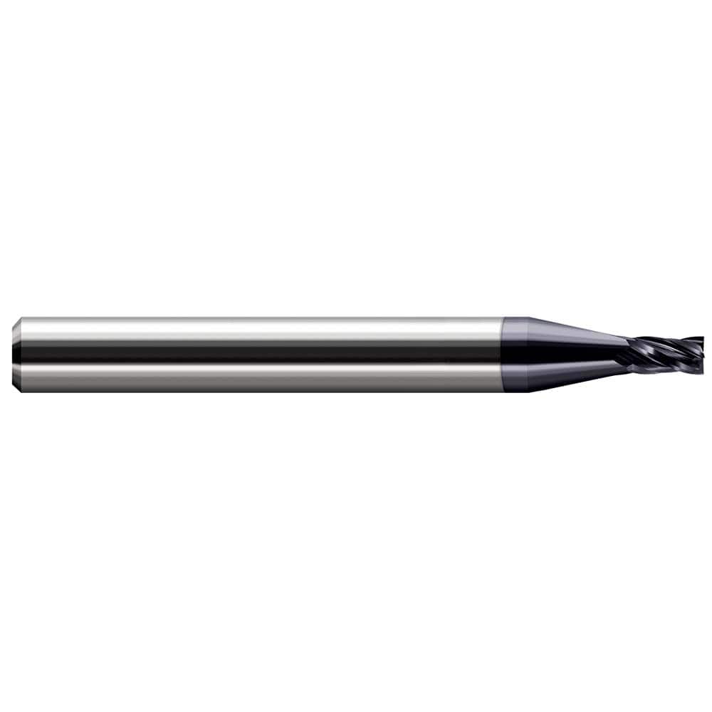 Harvey Tool - 1/4", 3/8" LOC, 1/4" Shank Diam, 2-1/2" OAL, 2 Flute Solid Carbide Square End Mill - Exact Industrial Supply