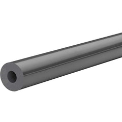 USA Sealing - Plastic Tubes; Material: PVC ; Inside Diameter (Inch): 5/8 ; Maximum Length (Inch): 24 ; Wall Thickness (Inch): 1/8 ; Color: Gray ; Shape: Round - Exact Industrial Supply