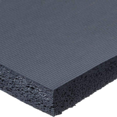 USA Sealing - Rubber & Foam Sheets; Material: Silicone ; Thickness (Inch): 1/8 ; Hardness: Medium ; Width (Inch): 36.0000 ; Length (Inch): 36 ; Color: Blue - Exact Industrial Supply