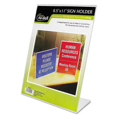 NuDell - Display & Organizer Accessories Type: Sign Holder For Use With: Signs - Benchmark Tooling