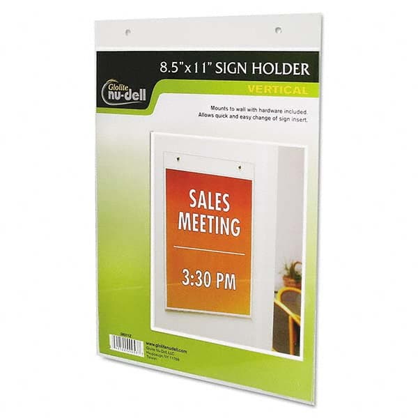NuDell - Display & Organizer Accessories Type: Sign Holder For Use With: Signs - Benchmark Tooling
