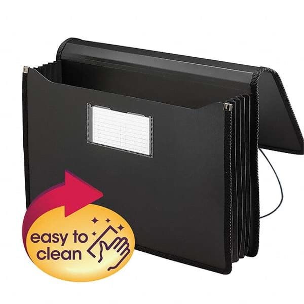 SMEAD - File Folders, Expansion Folders & Hanging Files Folder/File Type: Expanding Wallet Color: Black - Benchmark Tooling