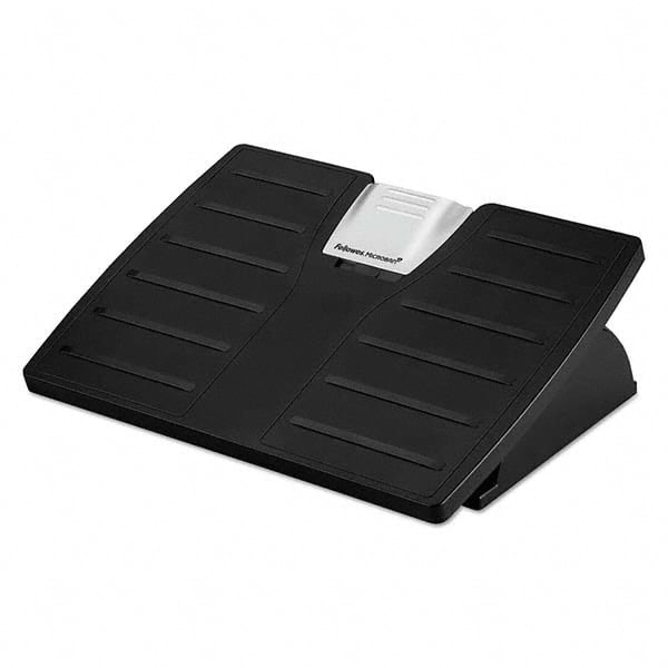 FELLOWES - Foot Rests Position Type: Adjustable Footrest Color: Black/Silver - Benchmark Tooling