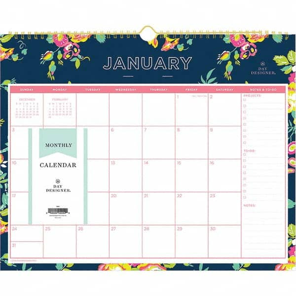 Blue Sky - Note Pads, Writing Pads & Notebooks Writing Pads & Notebook Type: Wall Calendar Size: 15 x 12 - Benchmark Tooling