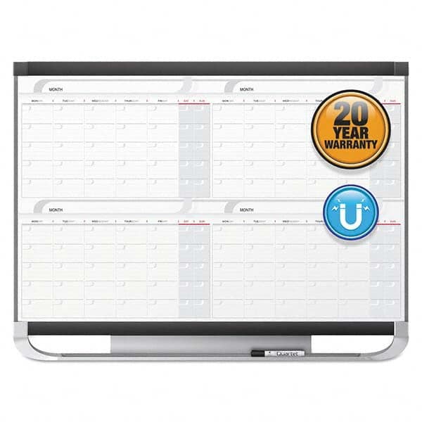 Quartet - 36" High x 24" Wide Magnetic Dry Erase Board - Benchmark Tooling