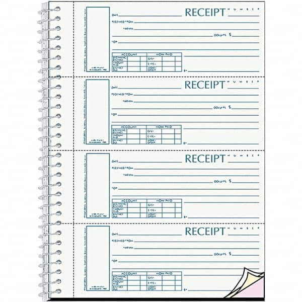 REDIFORM - Note Pads, Writing Pads & Notebooks Writing Pads & Notebook Type: Sales Order Book Size: 7 x 11 - Benchmark Tooling