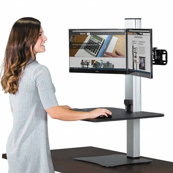 Victor - Office Cubicle Workstations & Worksurfaces Type: Sit N Stand Width (Inch): 28 - Benchmark Tooling