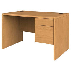 Hon - Office Desks Type: Single Pedestal w/Right Hand Return Center Draw: No - Benchmark Tooling