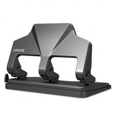 UNIVERSAL - Paper Punches Type: 30 Sheet Three Hole Punches Color: Black - Benchmark Tooling