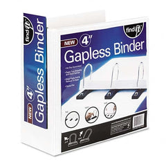 Find-It - Ring Binders Binder Type: View Capacity: 4" - Benchmark Tooling