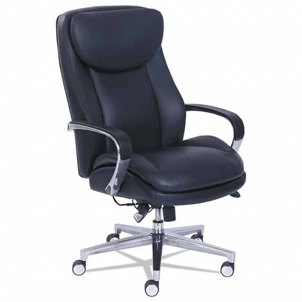 La-Z-Boy - 46-1/2" High Executive High Back Leather Chair - Benchmark Tooling