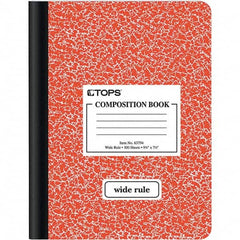 TOPS - Note Pads, Writing Pads & Notebooks Writing Pads & Notebook Type: Composition Book Size: 9-3/4 x 7-1/2 - Benchmark Tooling