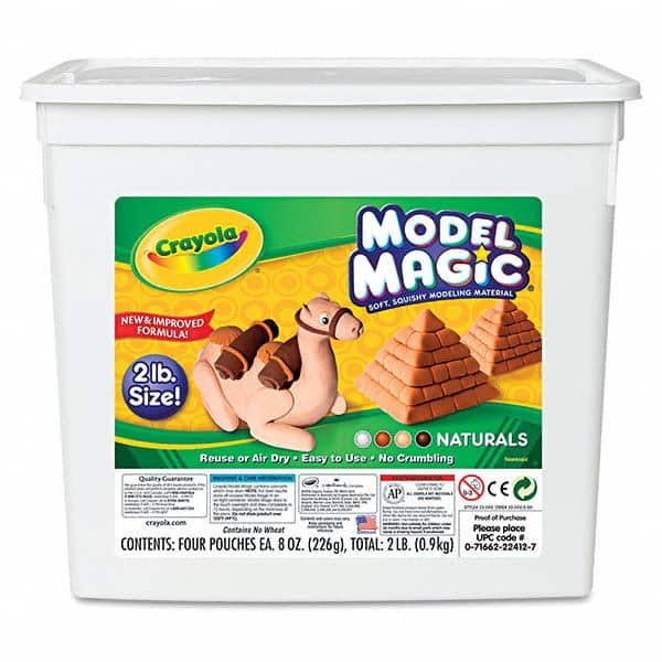 Crayola - Office Machine Supplies & Accessories Office Machine/Equipment Accessory Type: Air-Dry Self-Hardening Clay For Use With: Craft Projects - Benchmark Tooling