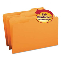 SMEAD - File Folders, Expansion Folders & Hanging Files Folder/File Type: File Folders with Top Tab Fastener Color: Orange - Benchmark Tooling