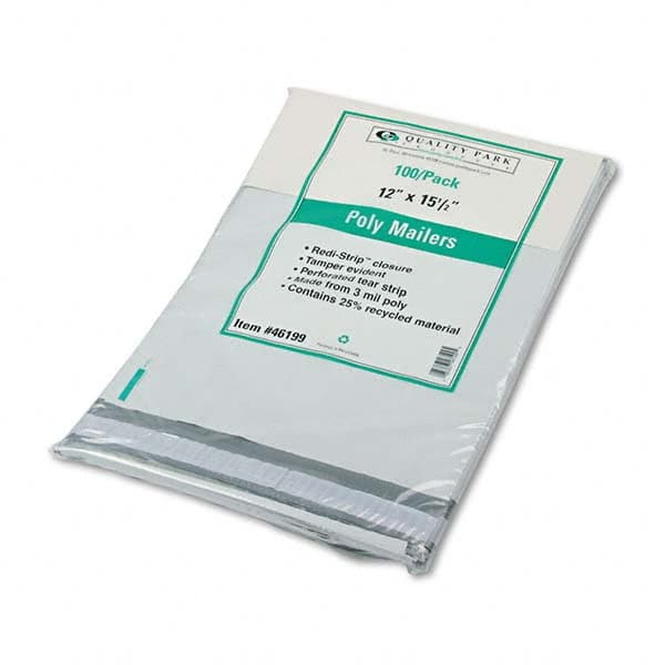 Quality Park - Mailers, Sheets & Envelopes Type: Poly Mailer Style: Peel-Off Self-Seal - Benchmark Tooling