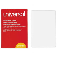 UNIVERSAL - Plastic Pouches Height (Inch): 6-1/2 Width (Inch): 4-3/8 - Benchmark Tooling