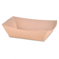 SCT - Paper Food Baskets, Brown Kraft, 1 lb Capacity, 1000/Carton - Benchmark Tooling