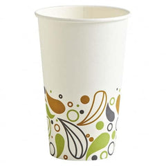 Boardwalk - Deerfield Printed Paper Hot Cups, 16 oz, 1000/Carton - Benchmark Tooling