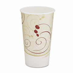 DART - Hot Cups, Symphony Design, 16 oz, Beige, 1000/Carton - Benchmark Tooling