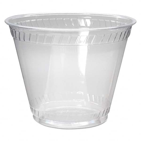 Fabri-Kal - Greenware Cold Drink Cups, Old Fashioned, 9 oz, Clear, 1000/Carton - Benchmark Tooling