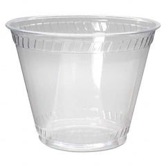 Fabri-Kal - Greenware Cold Drink Cups, Old Fashioned, 9 oz, Clear, 1000/Carton - Benchmark Tooling