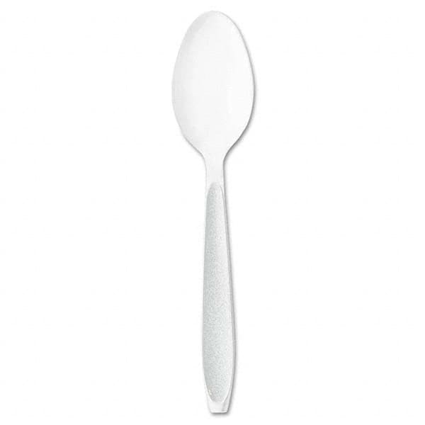 DART - Impress Heavyweight Polystyrene Cutlery, Teaspoon, White, 1000/Carton - Benchmark Tooling