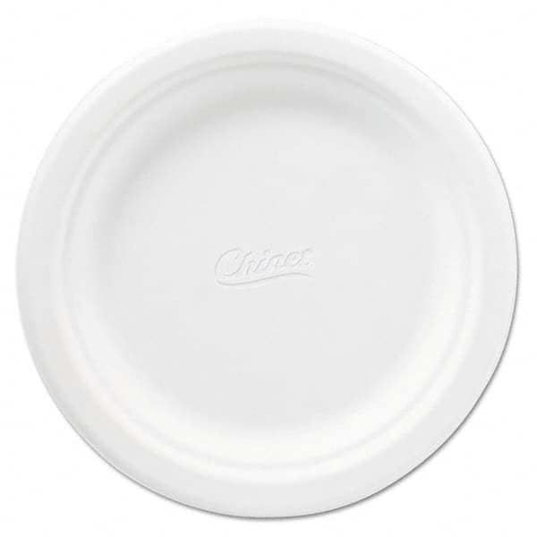 Chinet - Classic Paper Plates, 6 3/4", White, Round, 125/Pack - Benchmark Tooling