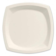 DART - Bare Eco-Forward Sugarcane Dinnerware, 10" Diam, Plate, Ivory, 125/Pack - Benchmark Tooling